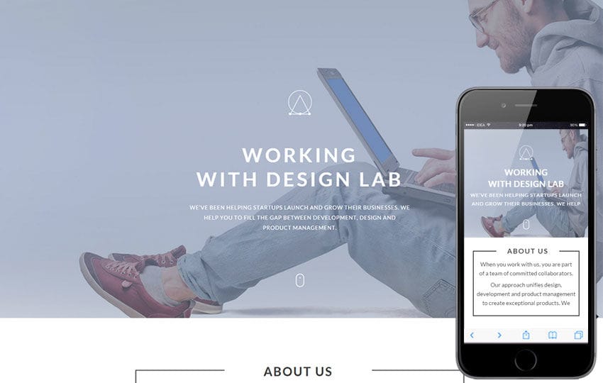 Travaux a Personal Portfolio Flat Bootstrap Responsive Web Template Mobile website template Free