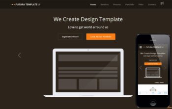 Futura a Multipurpose Flat Responsive web template