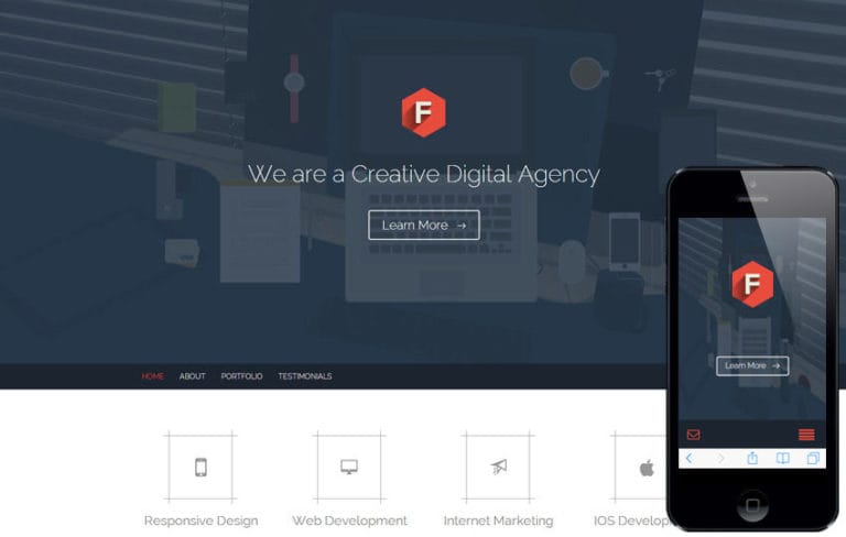 Flat Style Multipurpose Flat Responsive web template by w3layouts