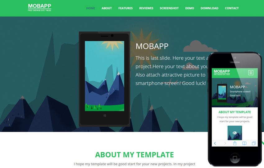 Mobapp a Mobile App based Flat Bootstrap Responsive web template