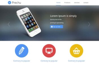 Prechu a Corporate Multipurpose Flat Bootstrap Responsive web template