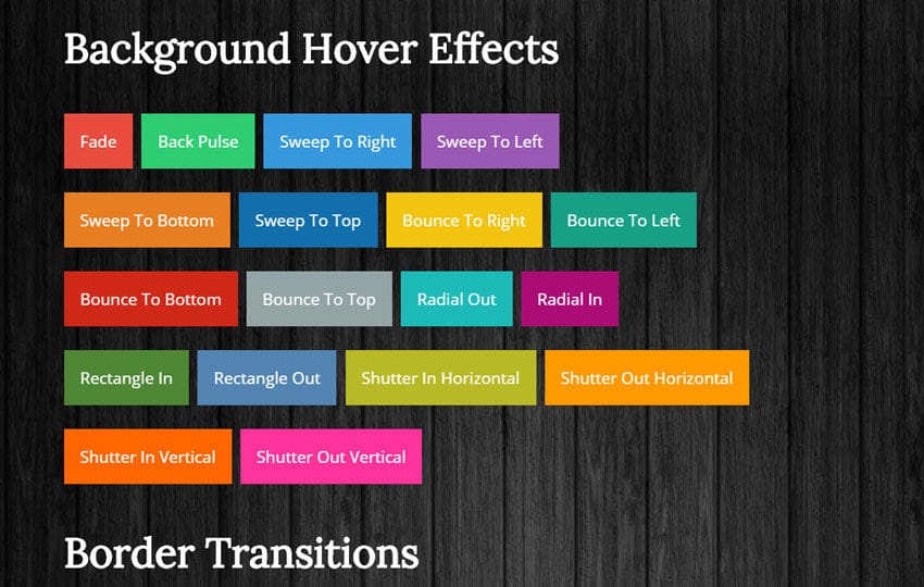 Css3 Link Hover Effects