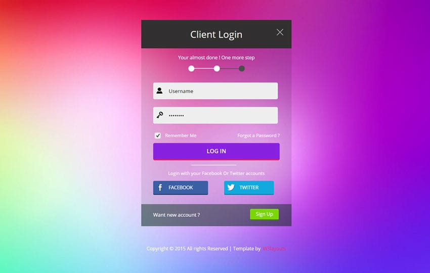 Client Login