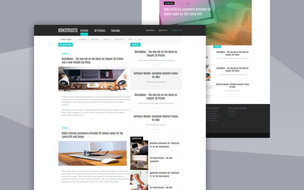 Weblog Blogging Category Bootstrap Responsive Web Template