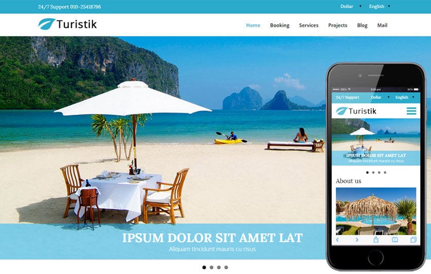 Travel Website Templates And Hosting