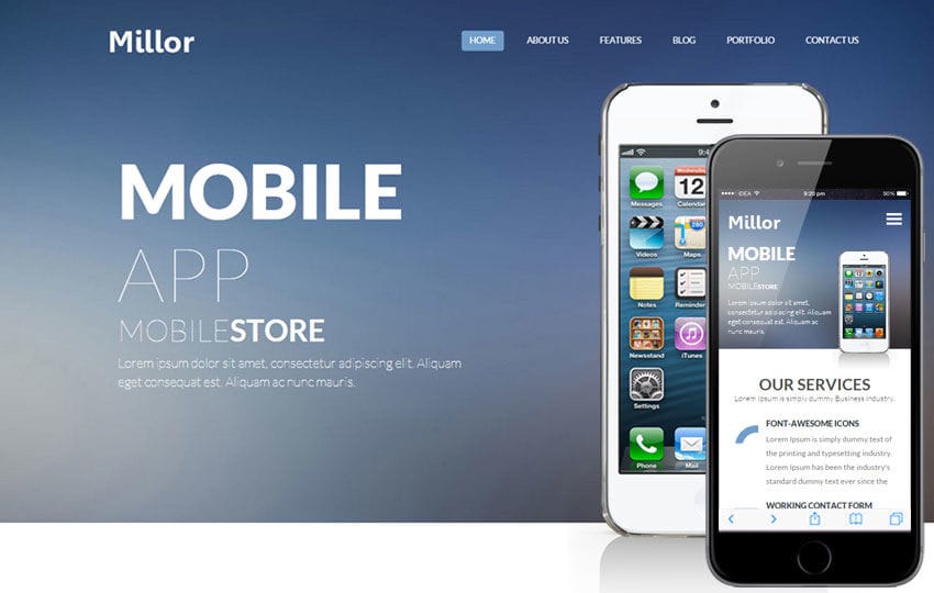 Mobile Website Templates