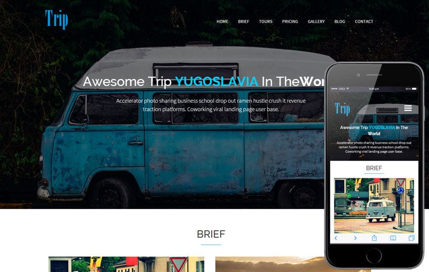 Trip a Travel Guide Flat Bootstrap Responsive web template