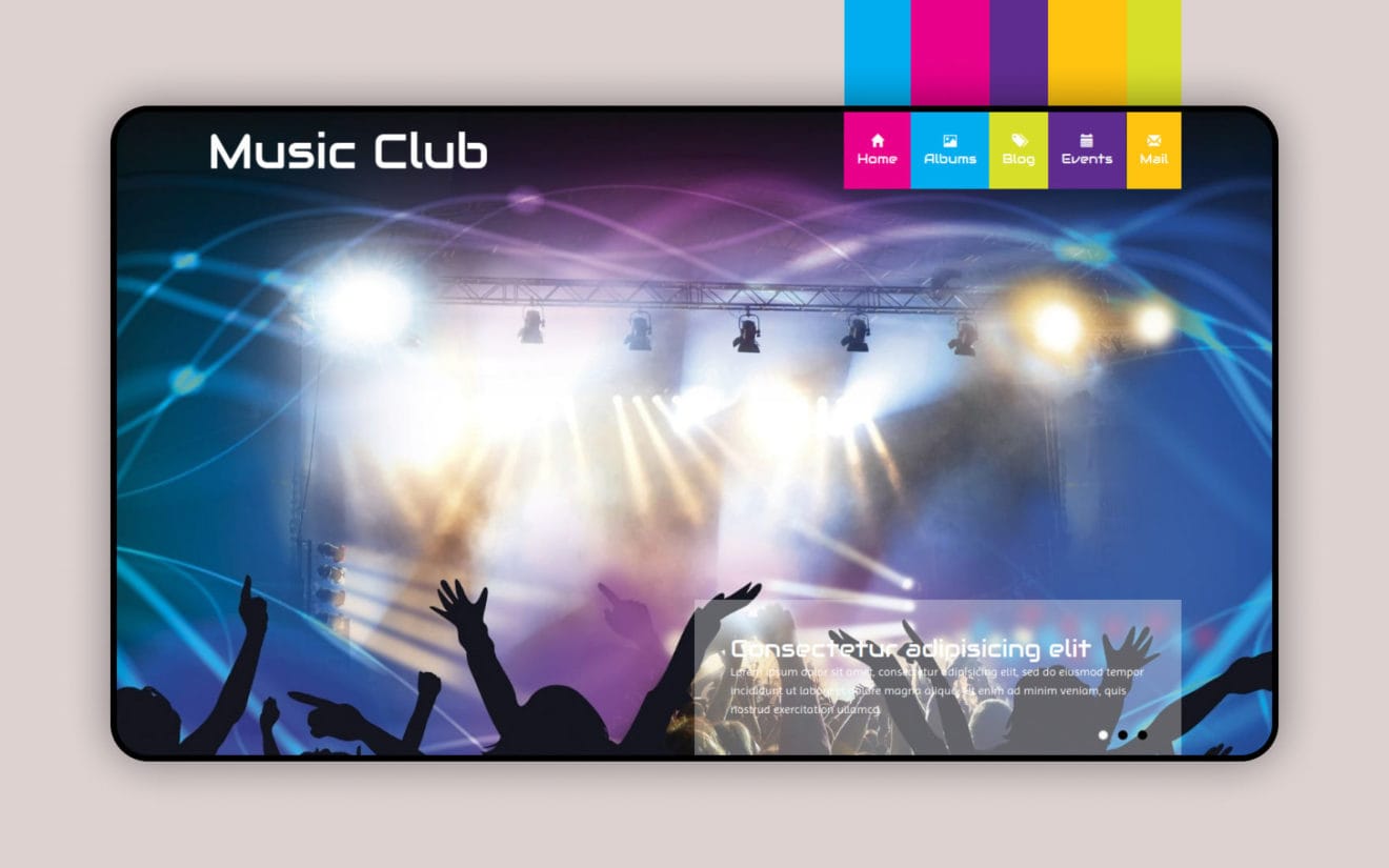 Music Club a Entertainment Category Flat Bootstrap Responsive web template