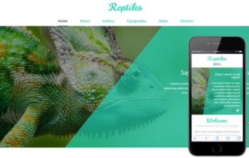 Reptiles a Animal Category Flat Bootstrap Responsive Web Template