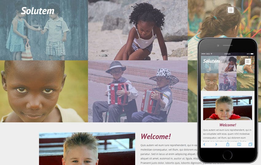 Solutem a Charity Category Flat Bootstrap Responsive Web Template