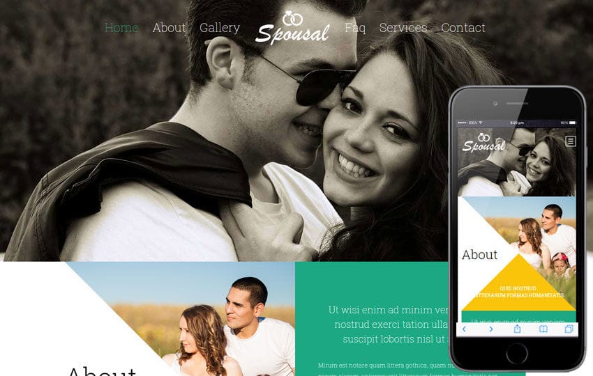 Spousal a Wedding Planner Flat Bootstrap Responsive Web Template