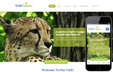 Wild Nature a Animal Category Flat Bootstrap Responsive Web Template