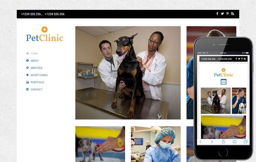 Pet Clinic a Animal Category Flat Bootstrap Responsive Web Template