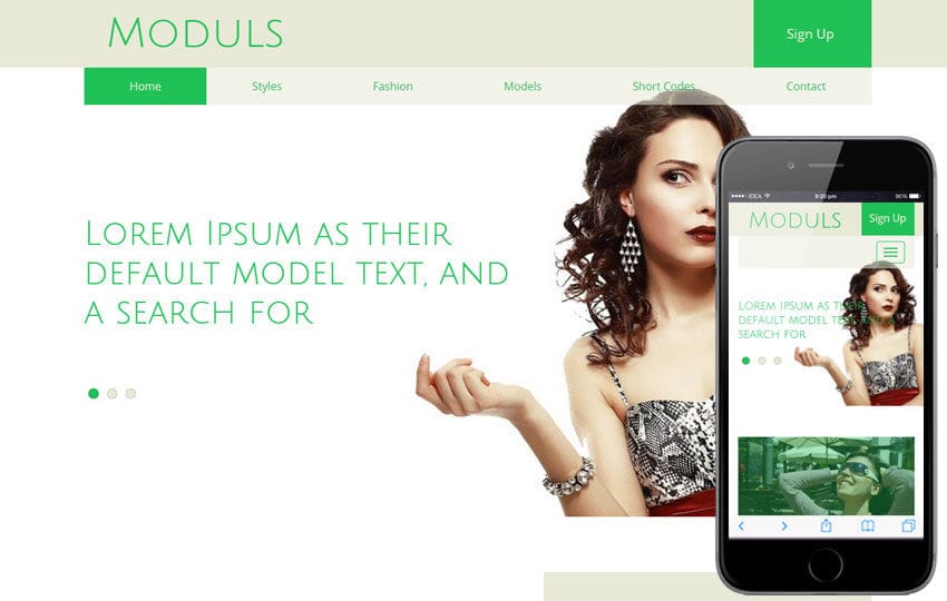 Moduls a Fashion Category Flat Bootstrap Responsive Web Template