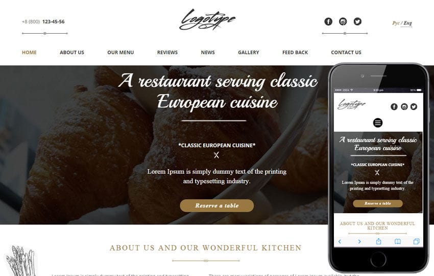 Savory a Hotel Category Flat Bootstrap Responsive Web Template