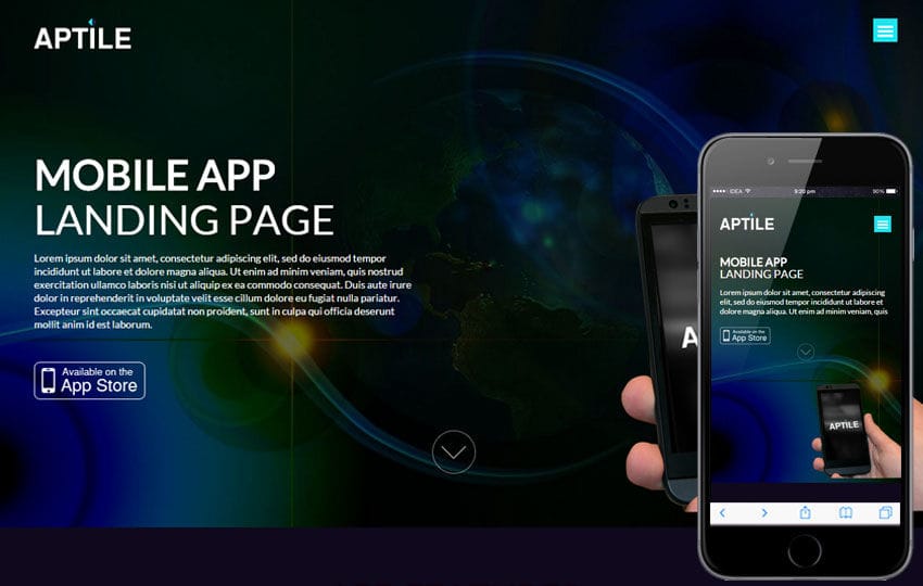 Aptile a Mobile App Landing Flat Bootstrap Responsive Web Template