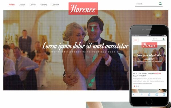 Florence a Wedding Planner Flat Bootstrap Responsive Web Template