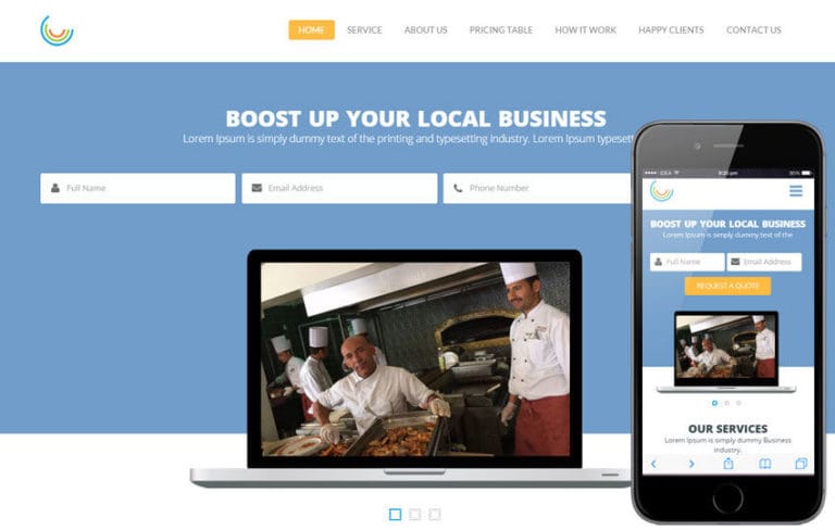 Pie Corporate Business Website Template » W3Layouts