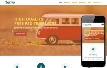 Tecno a Corporate Business Flat Responsive Web Template
