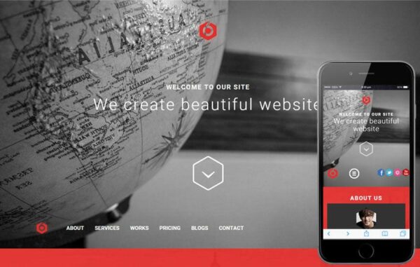 6Cors a Corporate Category Flat Bootstrap Responsive Web Template