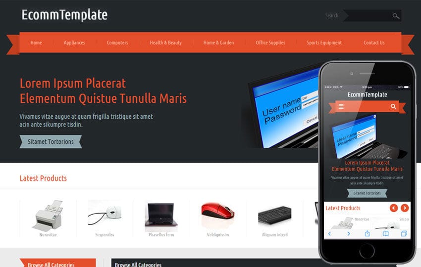 Ecomm a Flat ECommerce Bootstrap Responsive Web Template