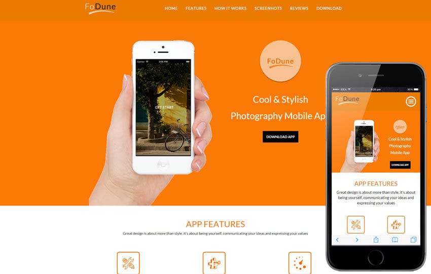 Fodune a Corporate Agency Flat Bootstrap Responsive Web Template