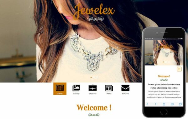 Jewelex a Jewellery Category Flat Bootstrap Responsive Web Template