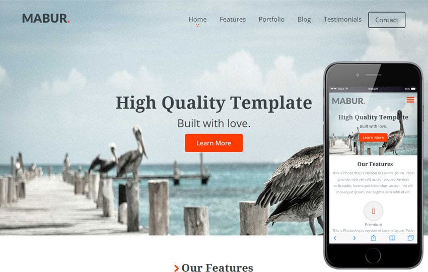 Mabur a Corporate Portfolio Flat Bootstrap Responsive web template