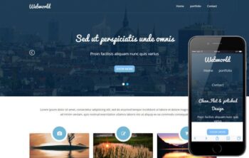 Webworld Corporate Flat Responsive web template