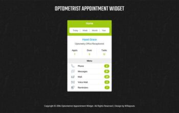 Optometrist Appointment Widget Responsive Template » W3Layouts