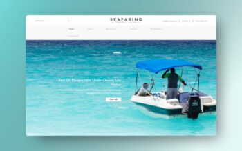 seafaring website template