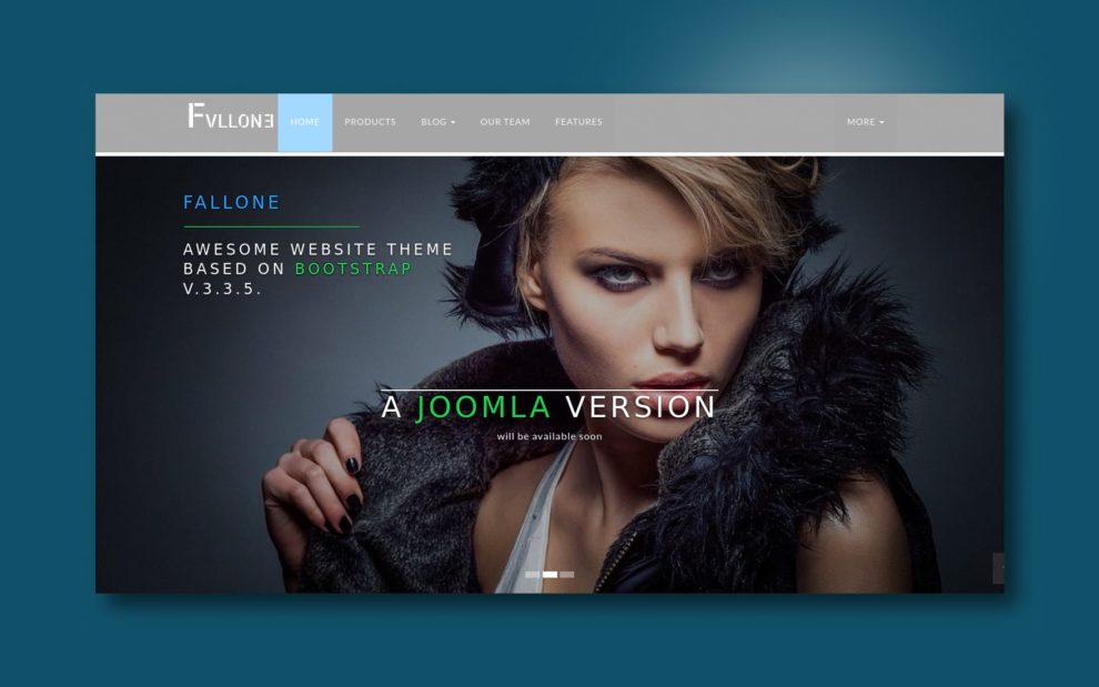 Fallone Awesome HTML5 Bootstrap Website Theme » W3Layouts