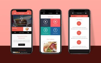 Clean Recipe  A Mobile App Flat Bootstrap Responsive Web Template