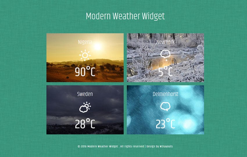 download weather widget for website
