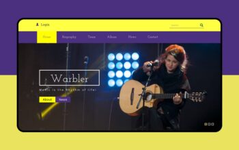 music-website-templates