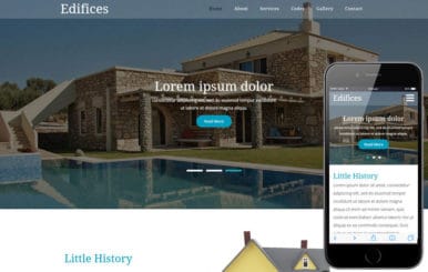 Edifices a Real Estates Category Flat Bootstrap Responsive Web Template