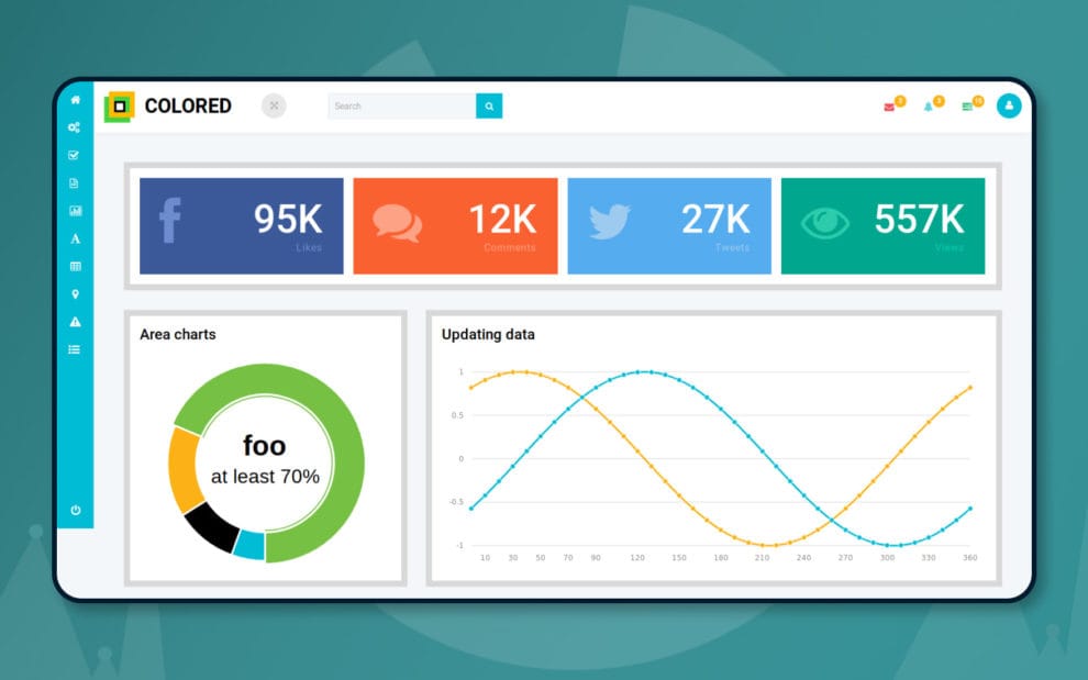 Admin Panel website template and themes