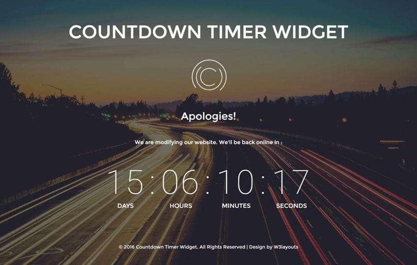 countdowns html