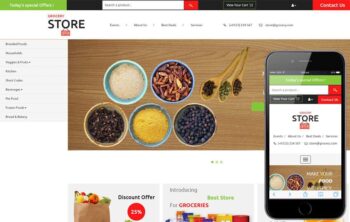 Grocery Store - Ecommerce Category Flat Bootstrap Responsive Website Template