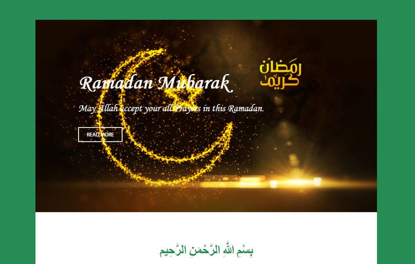 Ramadan News Letter Template