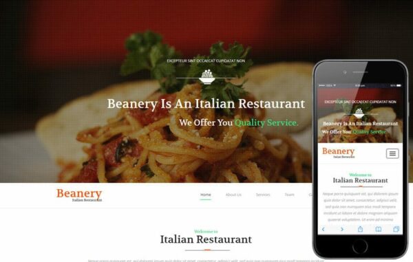 Beanery a Restaurant Category Flat Bootstrap Responsive Web Template