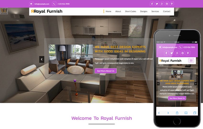 Royal Furnish A Furniture Category Flat Bootstrap Responsive Web Template