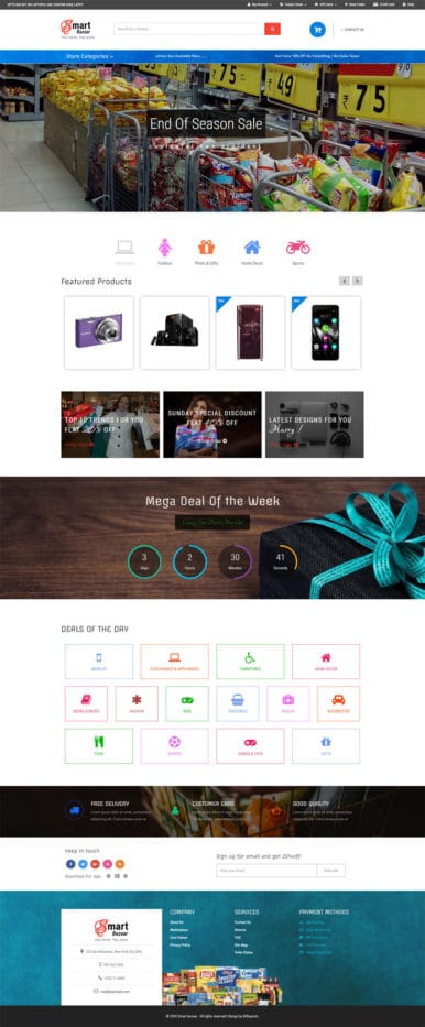 Smart Bazaar Ecommerce Online Shopping Website Template » W3Layouts