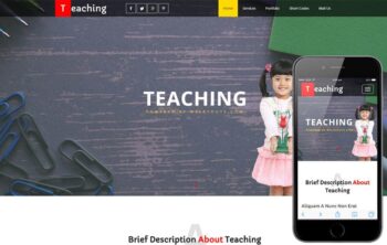 Teaching an Education School Category Flat Bootstrap Responsive Web Template
