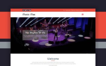 music-website-templates