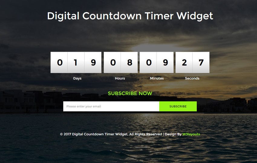 Widget template. Countdown timer on the landing Page. Casino landing Pages with Countdown.