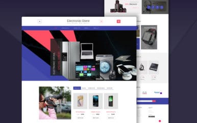 electronic-store-website-templates