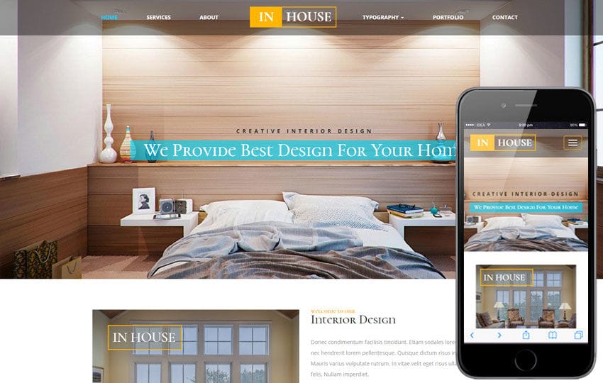 Furniture Responsive Web Template