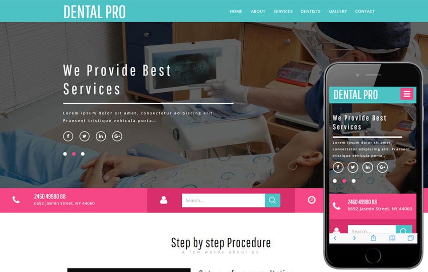 Dental Pro a Medical Bootstrap Responsive Web Template