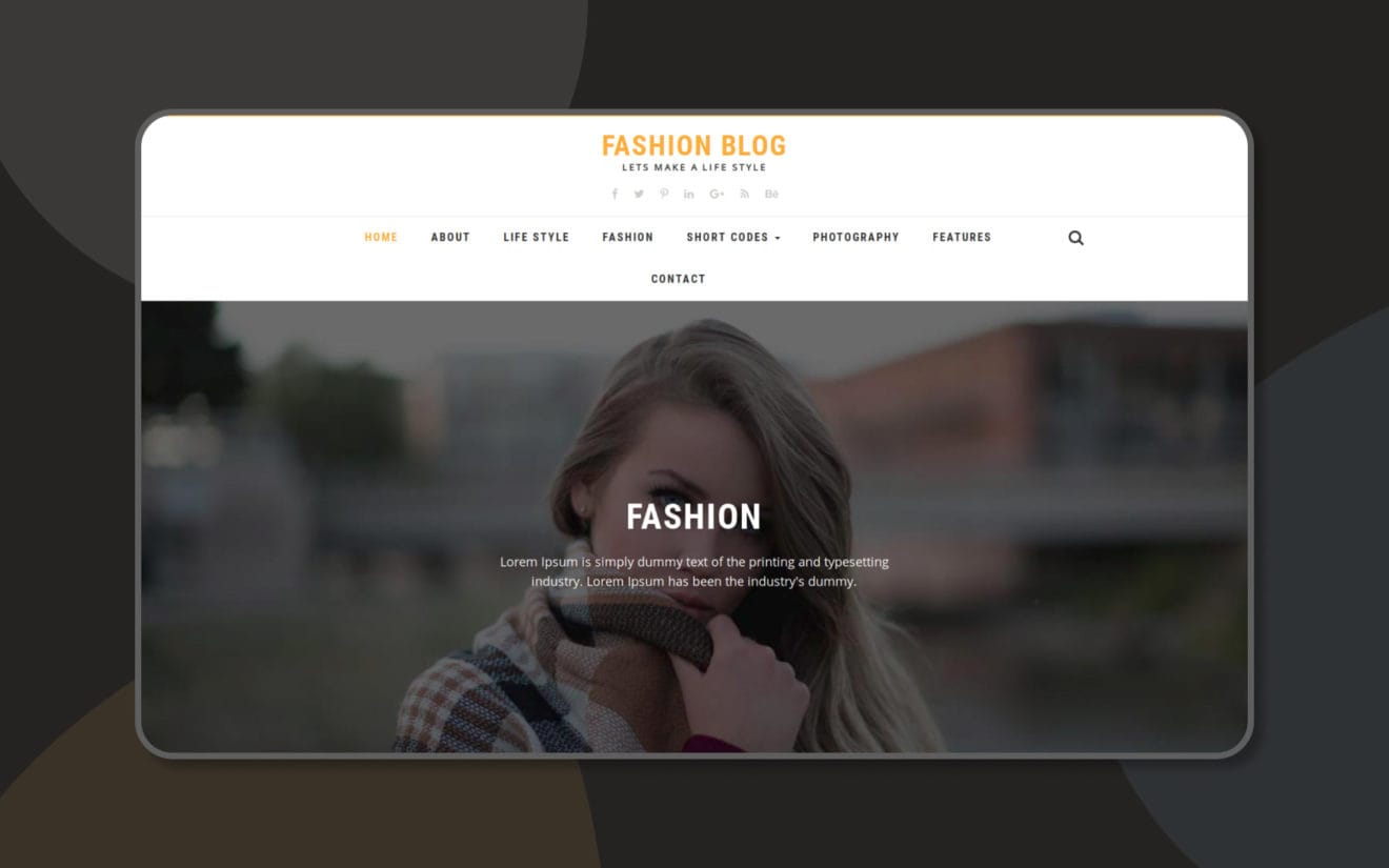 Fashion Blog a Blogging Flat Bootstrap Responsive Web Template